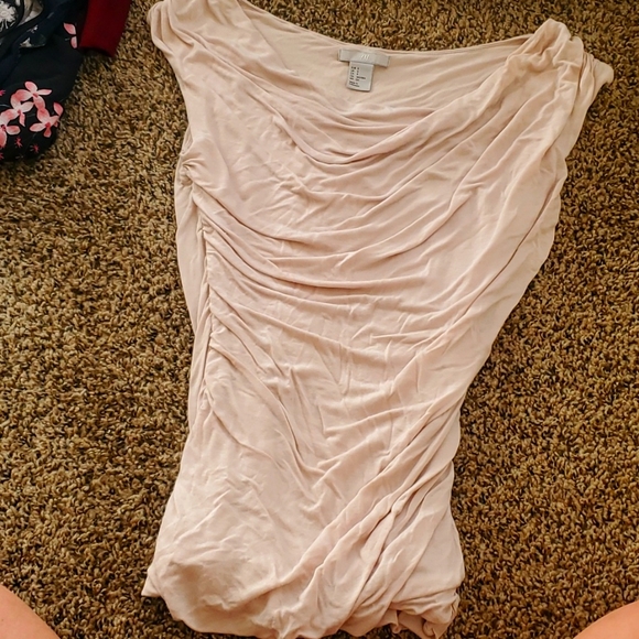 H&M flowy tank light pink size small - Picture 1 of 4